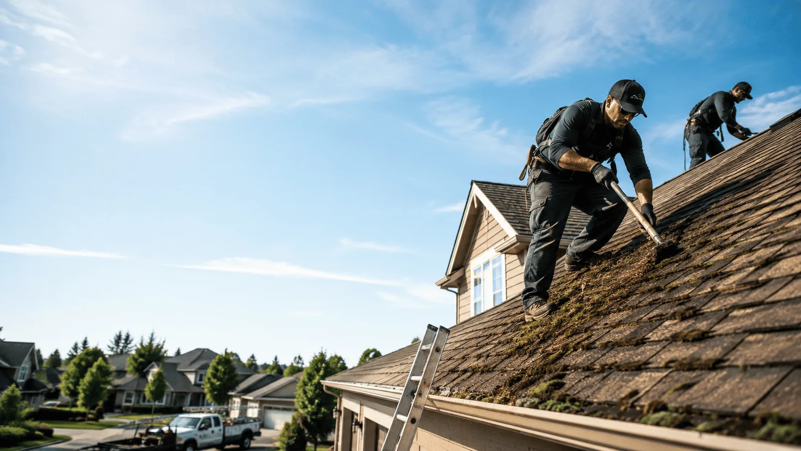 Roof Moss Removal in Lexington, IN near me